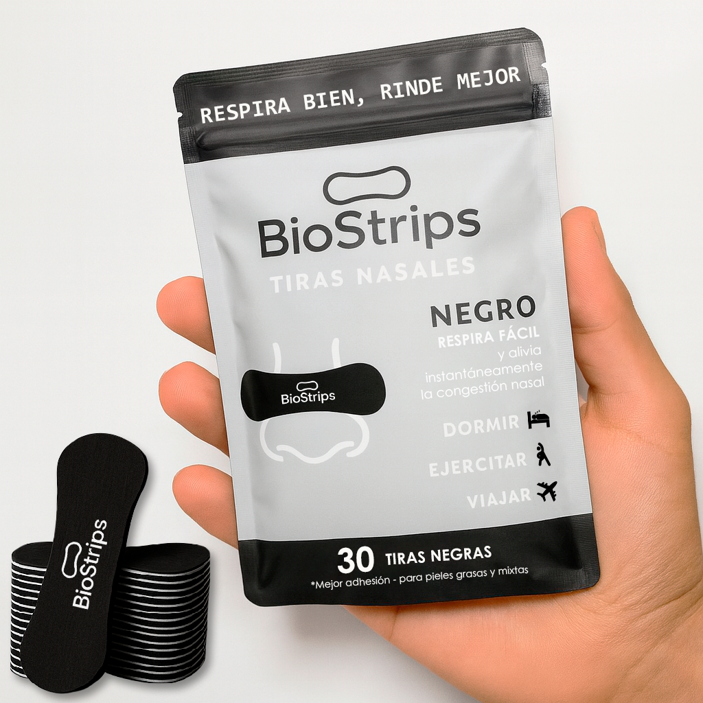 Tiras Nasales® Respira Bien, Rinde Mejor