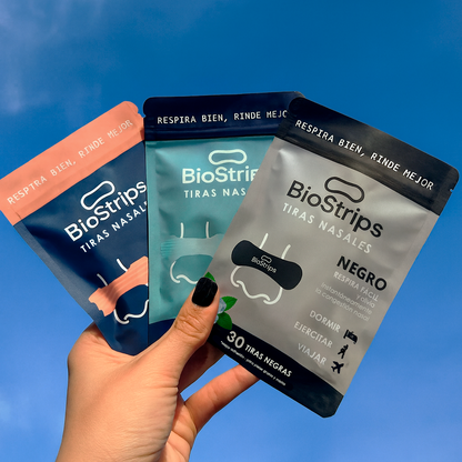 Tiras Nasales® Respira Bien, Rinde Mejor