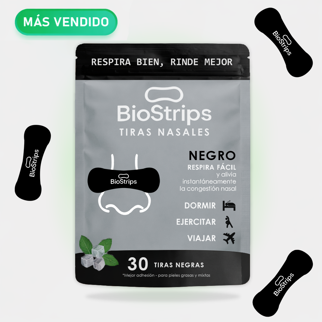 Tiras Nasales® Respira Bien, Rinde Mejor