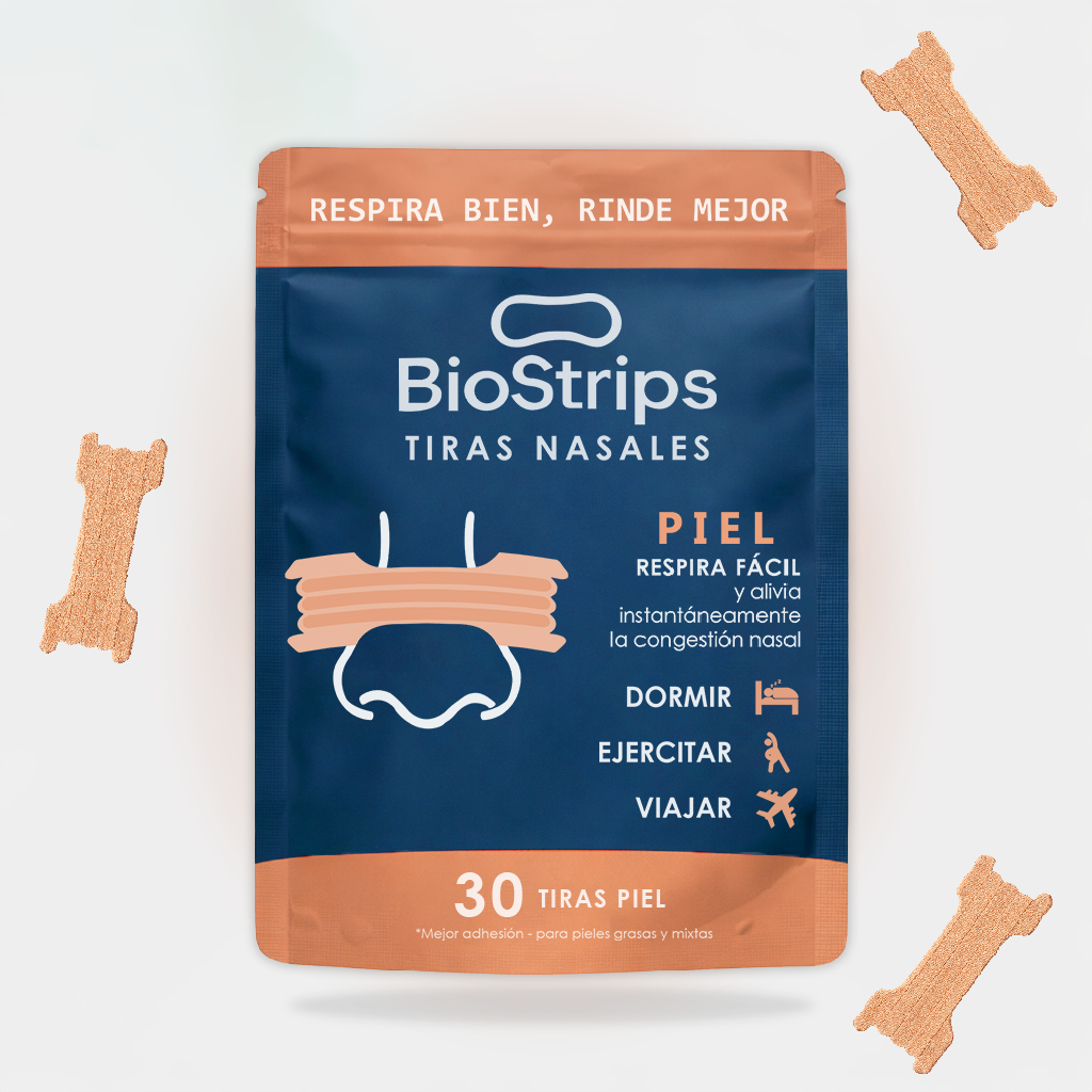 Tiras Nasales® Respira Bien, Rinde Mejor